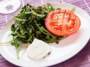 Linsensalat mit Brillat-Savarin-Mousse - Rezept