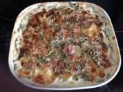 Kohlrabi-Kartoffelgratin - Rezept