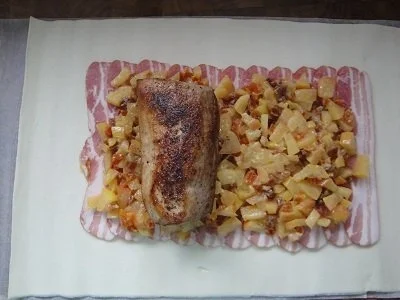 Schweinefilet warm eingepackt - Rezept - Bild Nr. 9