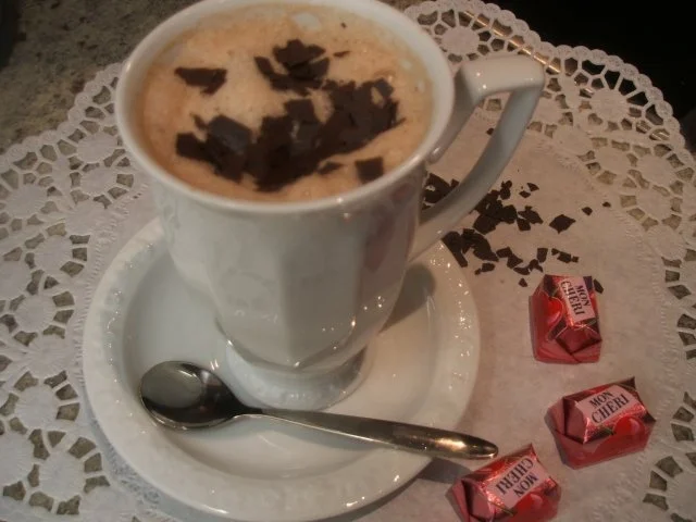 Getränke: Lait Mon Cheri - Rezept