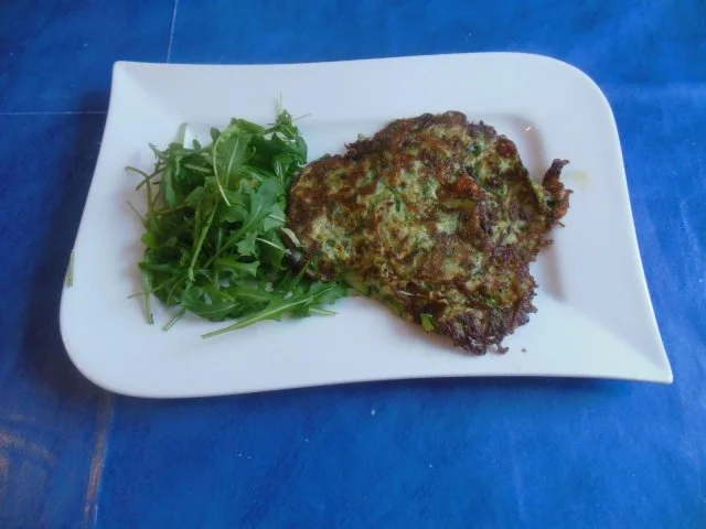 Rezept: Vegetarisch:Zucchinipuffer Vegetarisch:Zucchinipuffer - Rezept