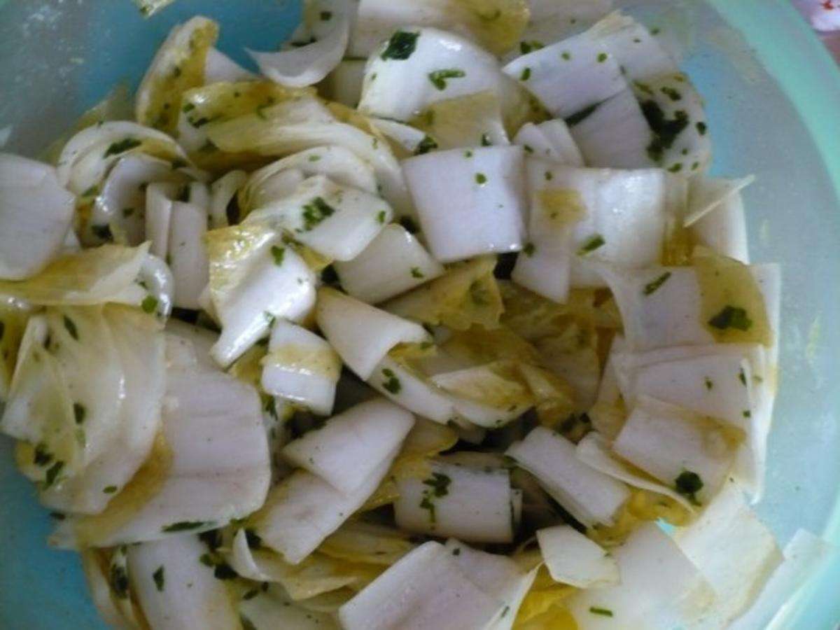 Chicoree - Salat mit Lachs - Rezept - Bild Nr. 6