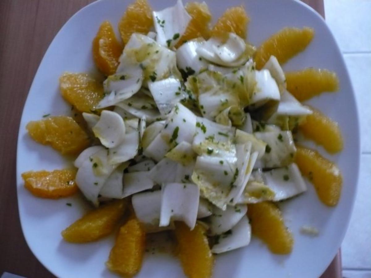 Chicoree - Salat mit Lachs - Rezept - Bild Nr. 7