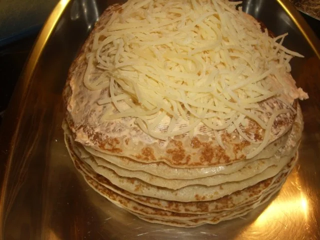 Rezept: Pfannenkuchenturm Bild Nr. 4 Pfannenkuchenturm - Rezept - Bild Nr. 4