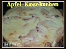 Rezept: BiNe` S APFEL - KÆSEKUCHEN BiNe` S APFEL - KÆSEKUCHEN - Rezept