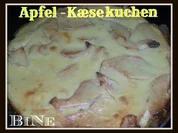 BiNe` S APFEL - KÆSEKUCHEN - Rezept