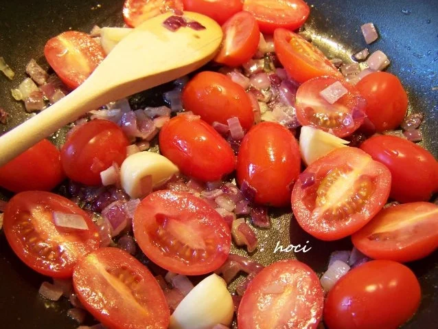 Rezept: Filet von Alaska-Seelachs beim roten Meer weisser Bohnen.... Bild Nr. 9 Filet von Alaska-Seelachs beim roten Meer weisser Bohnen.... - Rezept - Bild Nr. 9