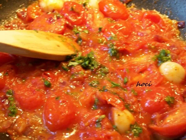 Rezept: Filet von Alaska-Seelachs beim roten Meer weisser Bohnen.... Bild Nr. 10 Filet von Alaska-Seelachs beim roten Meer weisser Bohnen.... - Rezept - Bild Nr. 10