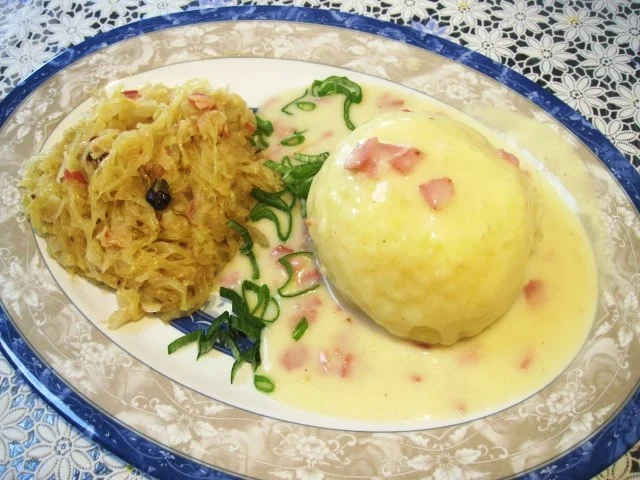 Gefüllte Kartoffelklöße ... - Rezept