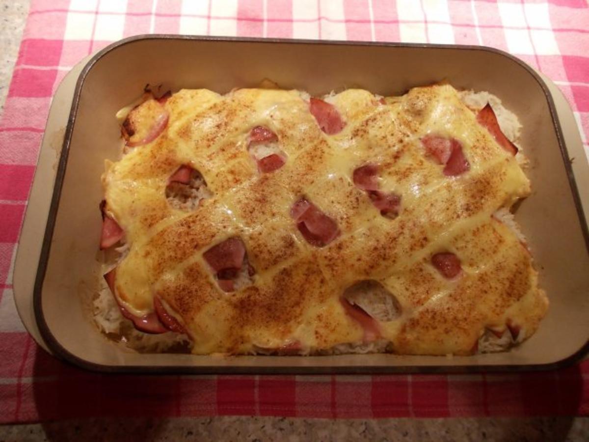 Chicorée Schinken Auflauf - schnell &amp; einfach - 482 kcal/100g