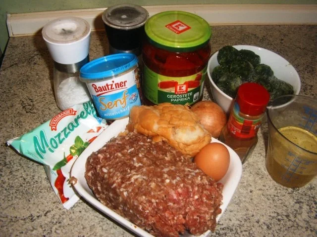 Rezept: Bunter Hackbraten Bild Nr. 2 Bunter Hackbraten - Rezept - Bild Nr. 2