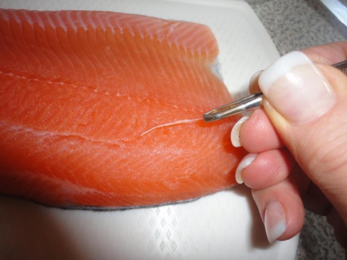 Lachs Tatar mit Orangen Creme - Rezept - Bild Nr. 3