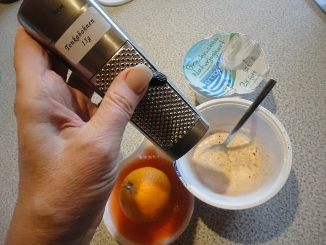 Rezept: Lachs Tatar mit Orangen Creme Bild Nr. 7 Lachs Tatar mit Orangen Creme - Rezept - Bild Nr. 7