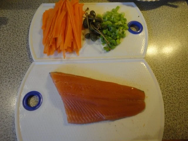 Lachs Filet in Pflaumen Sahne - Rezept - Bild Nr. 11