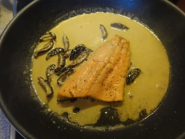 Lachs Filet in Pflaumen Sahne - Rezept - Bild Nr. 13