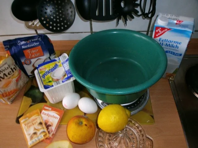 Rezept: Apfel-Quark Küchle.......nach Muffin-Art Bild Nr. 3 Apfel-Quark Küchle.......nach Muffin-Art - Rezept - Bild Nr. 3