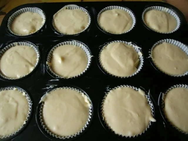 Rezept: Apfel-Quark Küchle.......nach Muffin-Art Bild Nr. 9 Apfel-Quark Küchle.......nach Muffin-Art - Rezept - Bild Nr. 9