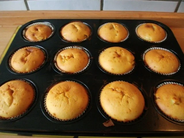 Rezept: Apfel-Quark Küchle.......nach Muffin-Art Bild Nr. 10 Apfel-Quark Küchle.......nach Muffin-Art - Rezept - Bild Nr. 10