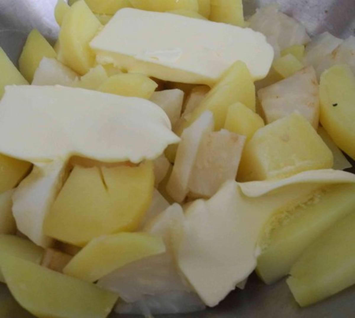 Beilage : Sellerie - Kartoffel - Stampf - Rezept - Bild Nr. 3