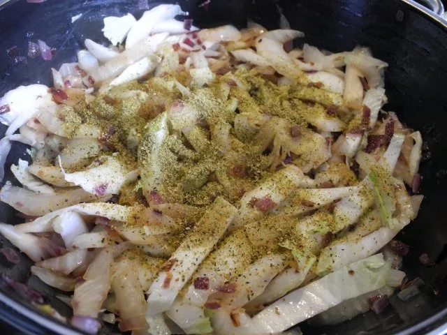 Gemüsebeilage : Geschmorten Chinakohl aus dem Backofen - Rezept - Bild Nr. 7