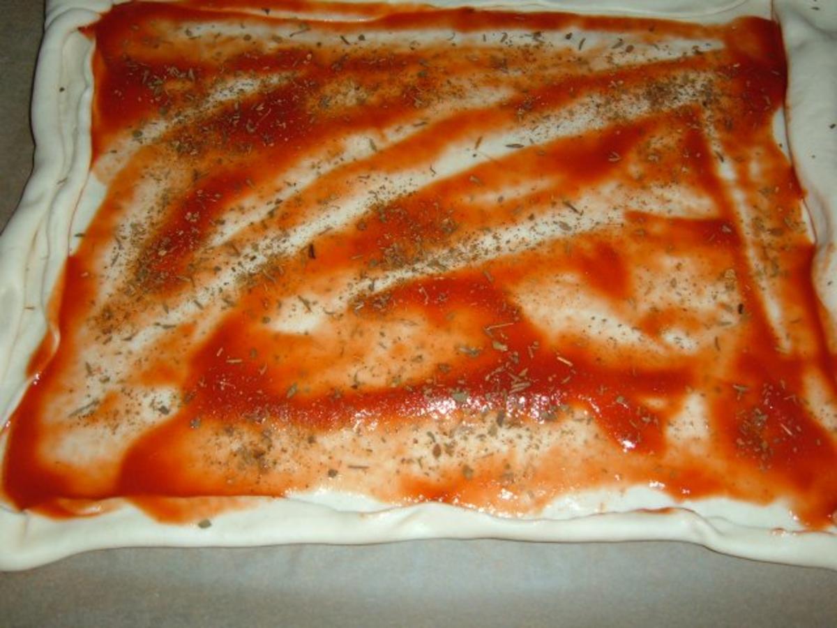 Pizza : Flammkuchen mal anders - Rezept - Bild Nr. 3