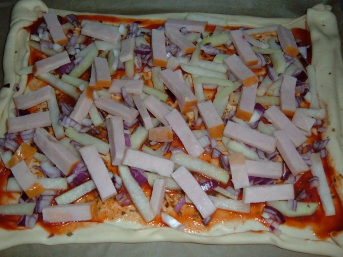 Pizza : Flammkuchen mal anders - Rezept - Bild Nr. 5