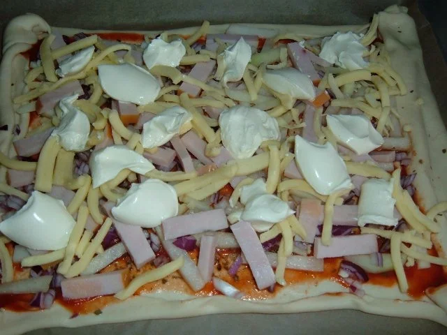 Pizza : Flammkuchen mal anders - Rezept - Bild Nr. 6