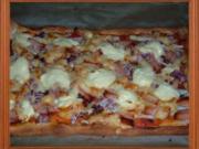 Pizza : Flammkuchen mal anders - Rezept