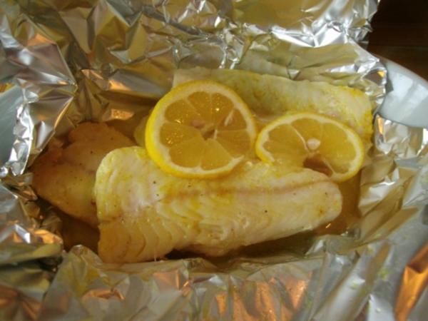 Hechtfilet mit gedünstetem Fenchel in Senf Dill Zitronensoße - einfach ...