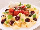 Pasta mit Chorizo, Tomaten, Chili und Mozzarella - Rezept