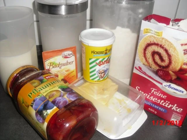 Rezept: Pflaumenkuchen, Bild Nr. 3 Pflaumenkuchen, - Rezept - Bild Nr. 3