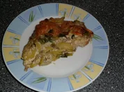 Brot - Gemüse - Auflauf mit Crunch - Rezept