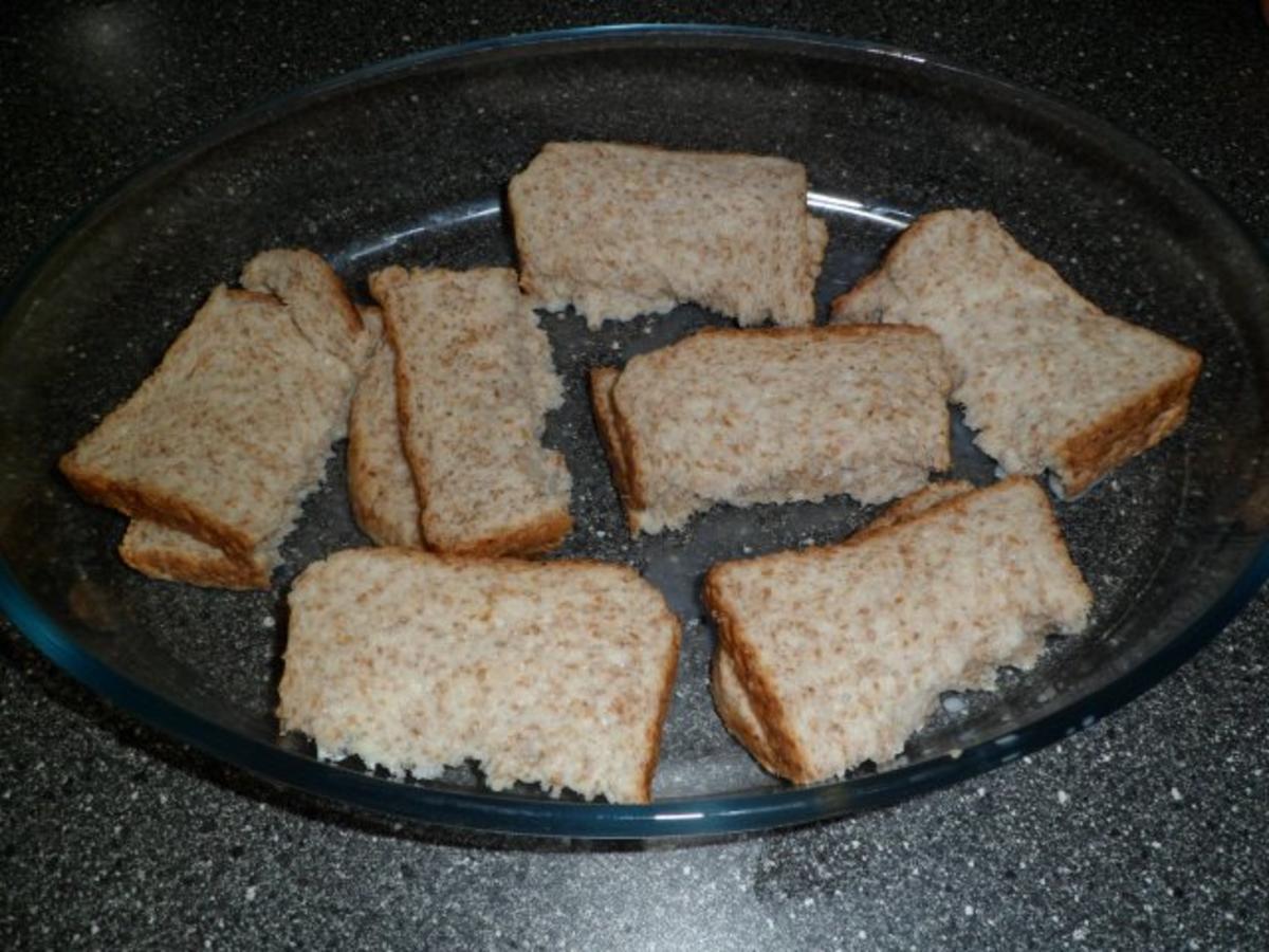 Brot - Gemüse - Auflauf mit Crunch - Rezept - Bild Nr. 7