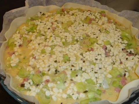 Lauch-Schinken-Kuchen - Rezept - Bild Nr. 5