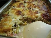 Hack-Reis-Auflauf - Rezept