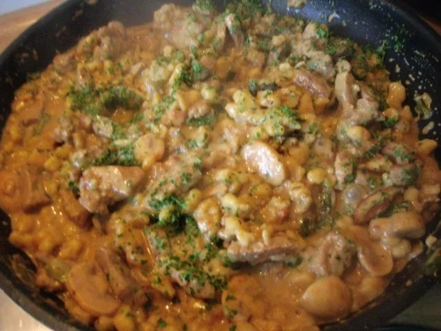 Zwiebelgeschnetzeltes mit Spätzle - Rezept - Bild Nr. 8