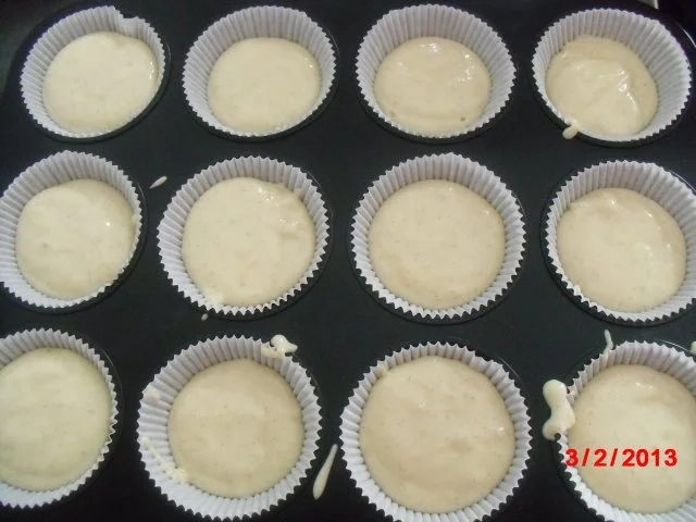 Buttermilch-Muffins mit Limettencreme, - Rezept - Bild Nr. 6