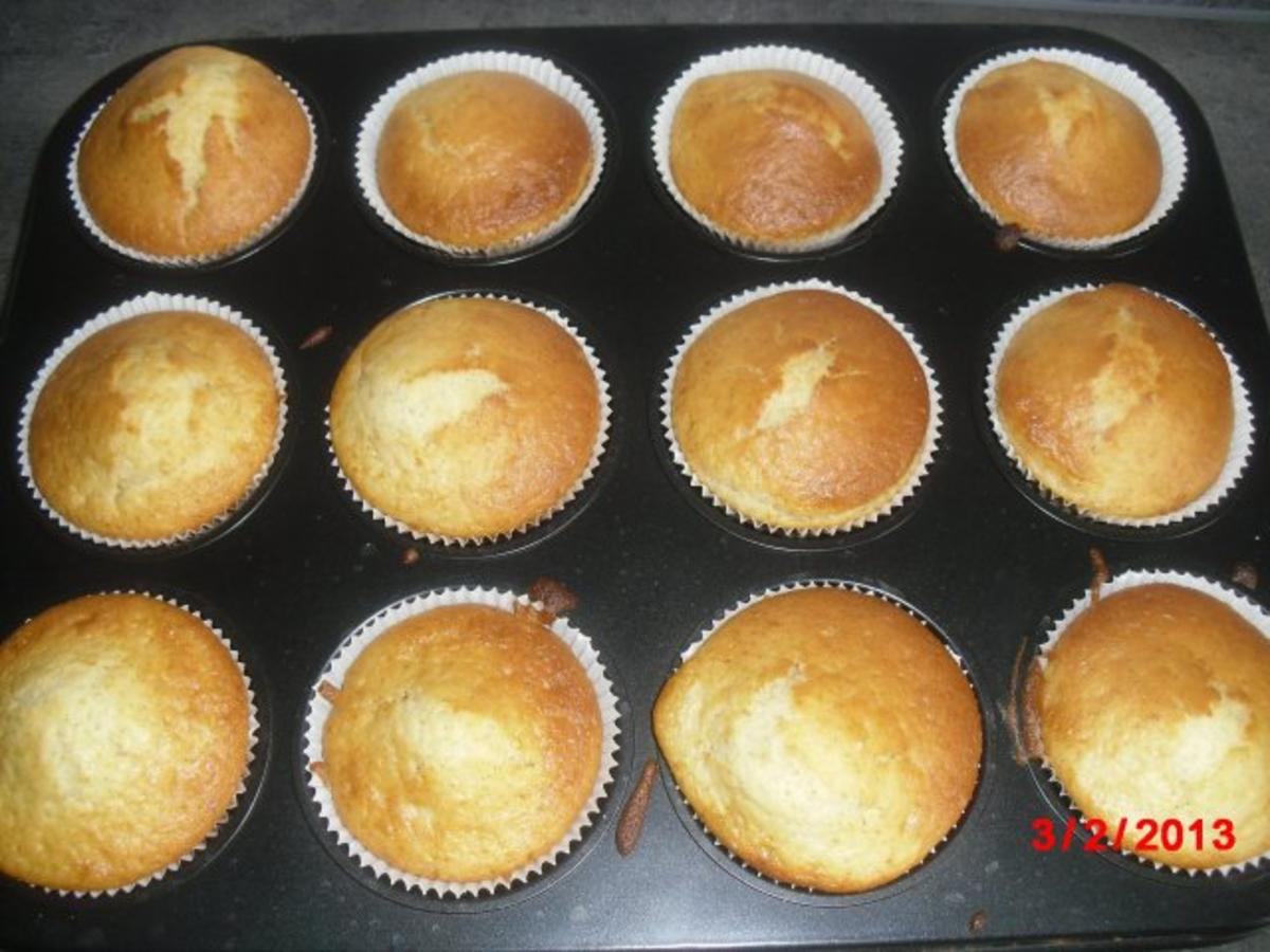 Buttermilch-Muffins mit Limettencreme, - Rezept - Bild Nr. 7