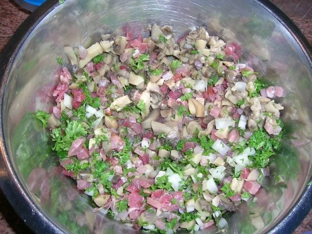 gefülltes Rumpsteak oder Carpet bag-Steak, mit Rissolèkartoffeln - Rezept - Bild Nr. 7