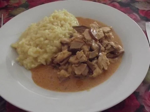 Geflügelgeschnetzeltes an Steinpilzsauce - Rezept - Bild Nr. 3