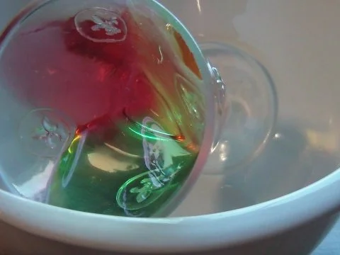 Dreierlei Götterspeise mit Vanillesoße und Konfetti - Rezept - Bild Nr. 7