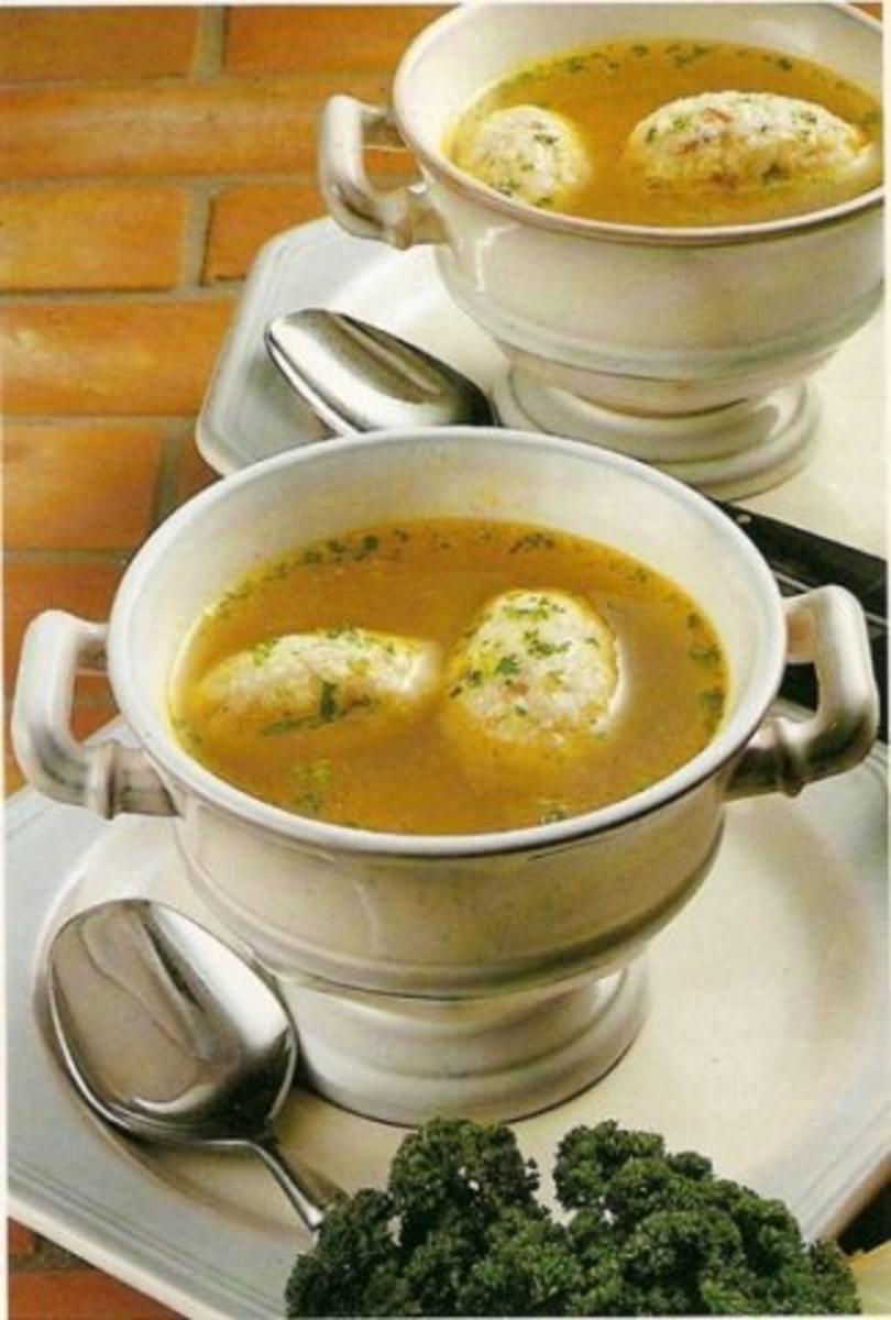Suppeneinlagen: Gries-Speckknödel - Rezept