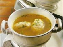 Suppeneinlagen: Gries-Speckknödel - Rezept