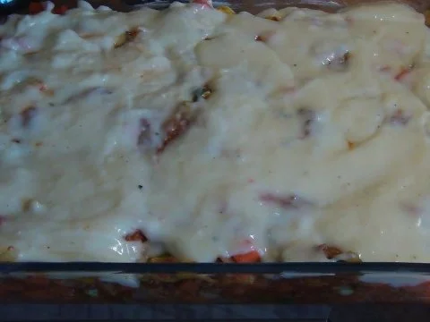 Rezept: Gemüse- Hack- Lasagne Bild Nr. 14 Gemüse- Hack- Lasagne - Rezept - Bild Nr. 14