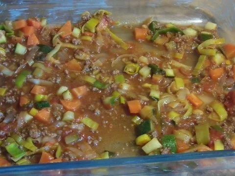 Rezept: Gemüse- Hack- Lasagne Bild Nr. 10 Gemüse- Hack- Lasagne - Rezept - Bild Nr. 10