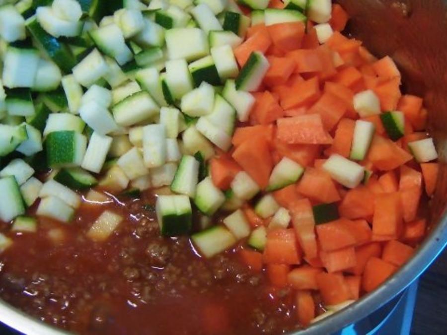 Gemüse- Hack- Lasagne - Rezept mit Bild - kochbar.de