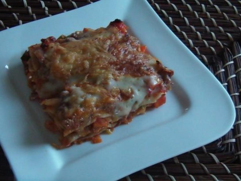 Gemüse- Hack- Lasagne - Rezept mit Bild - kochbar.de