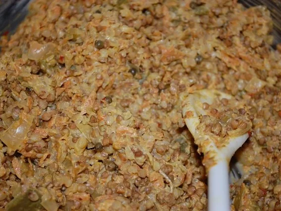 Buchweizen pikante Pfanne - Rezept