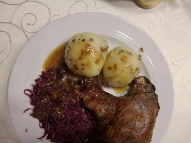 Gefüllte Kartoffelklöße mit gerösteten Zwiebeln à la Heiko - Rezept - Bild Nr. 8