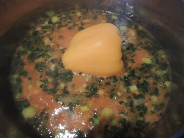 Rezept: Grüne (Teller-) Linsensuppe Grüne (Teller-) Linsensuppe - Rezept